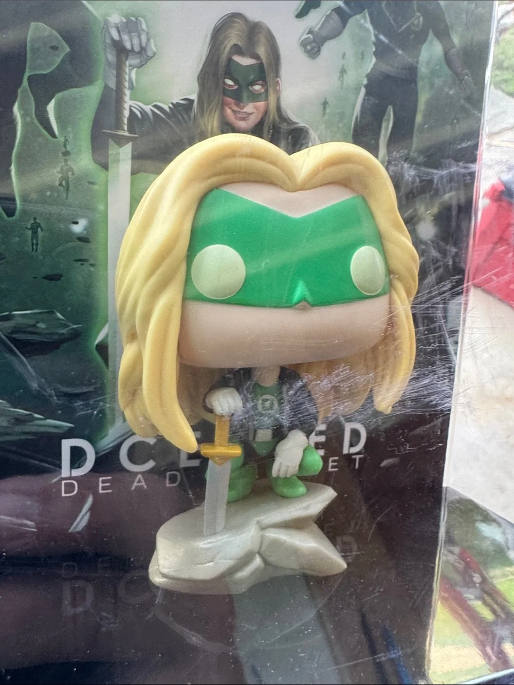 Funko Green Lantern Female Pop! Figure - Green & Blonde